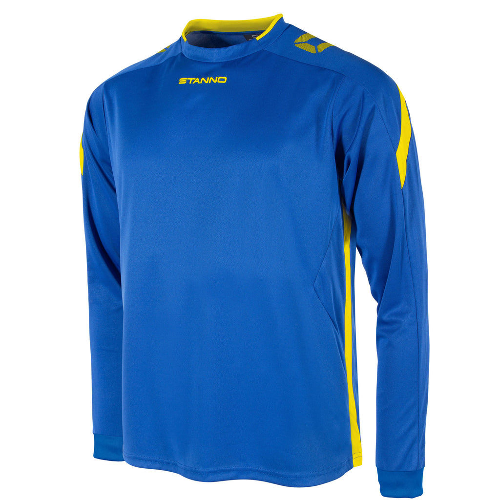 Stanno Drive LS Football Shirt (Royal/Yellow)