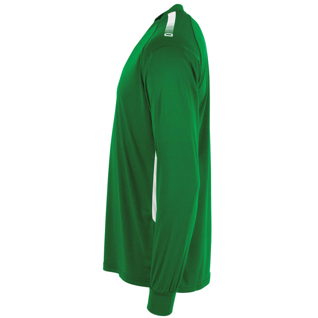 Stanno First LS Football Shirt (Green/White)