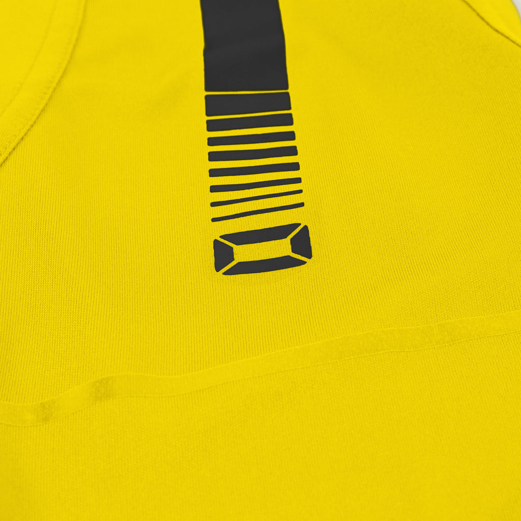 Stanno First LS Football Shirt (Yellow/Black)