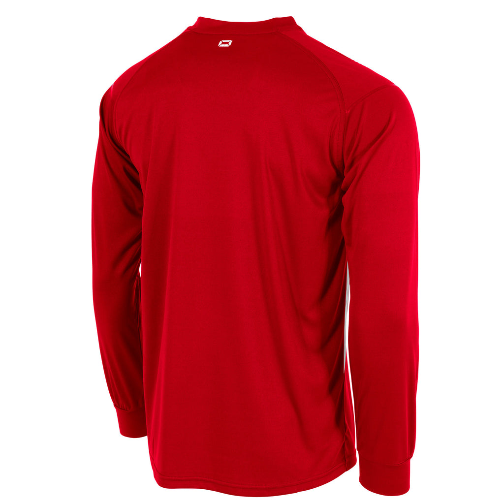 Stanno First LS Football Shirt (Red/White)