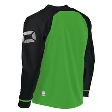 Load image into Gallery viewer, Stanno Liga LS Football Shirt (Bright Green/Black)