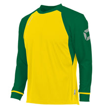 Load image into Gallery viewer, Stanno Liga LS Football Shirt (Yellow/Green)