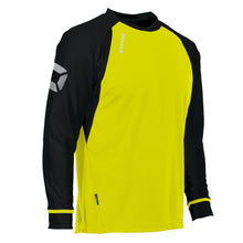 Load image into Gallery viewer, Stanno Liga LS Football Shirt (Neon Yellow/Black)