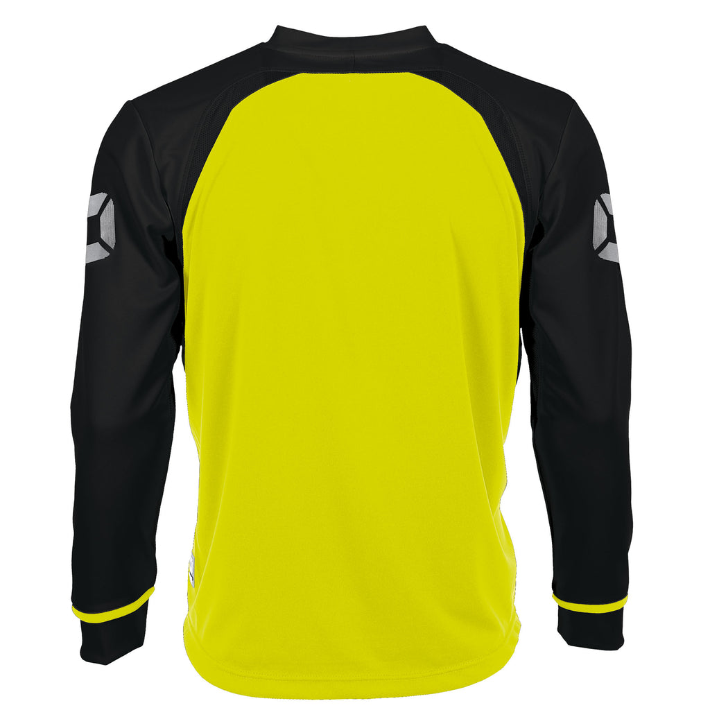 Stanno Liga LS Football Shirt (Neon Yellow/Black)