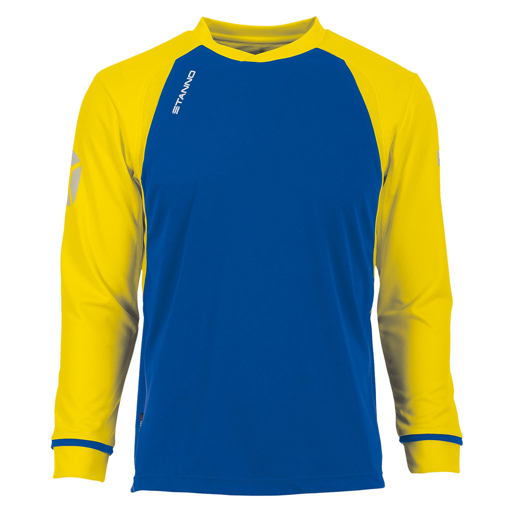 Stanno Liga LS Football Shirt (Royal/Yellow)