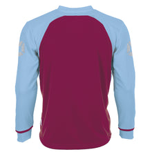 Load image into Gallery viewer, Stanno Liga LS Football Shirt (Maroon/Sky Blue)