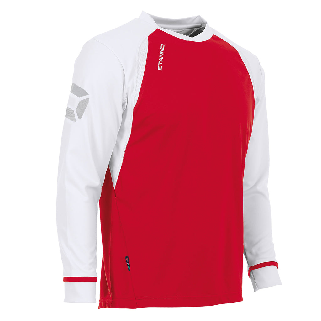 Stanno Liga LS Football Shirt (Red/White)