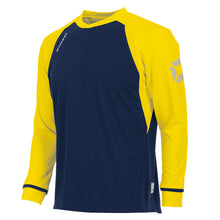 Load image into Gallery viewer, Stanno Liga LS Football Shirt (Navy/Yellow)