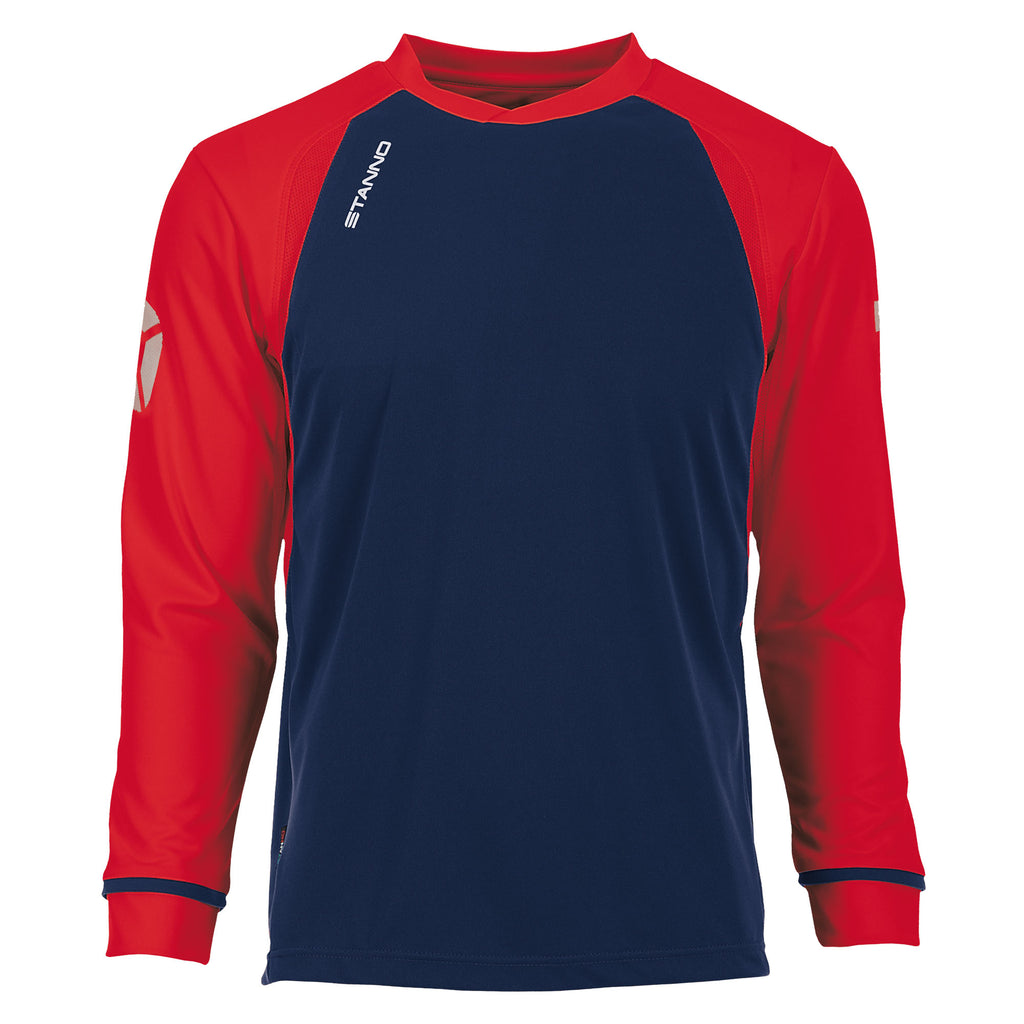 Stanno Liga LS Football Shirt (Navy/Red)