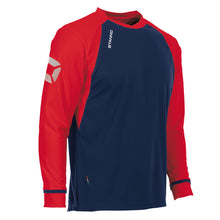 Load image into Gallery viewer, Stanno Liga LS Football Shirt (Navy/Red)