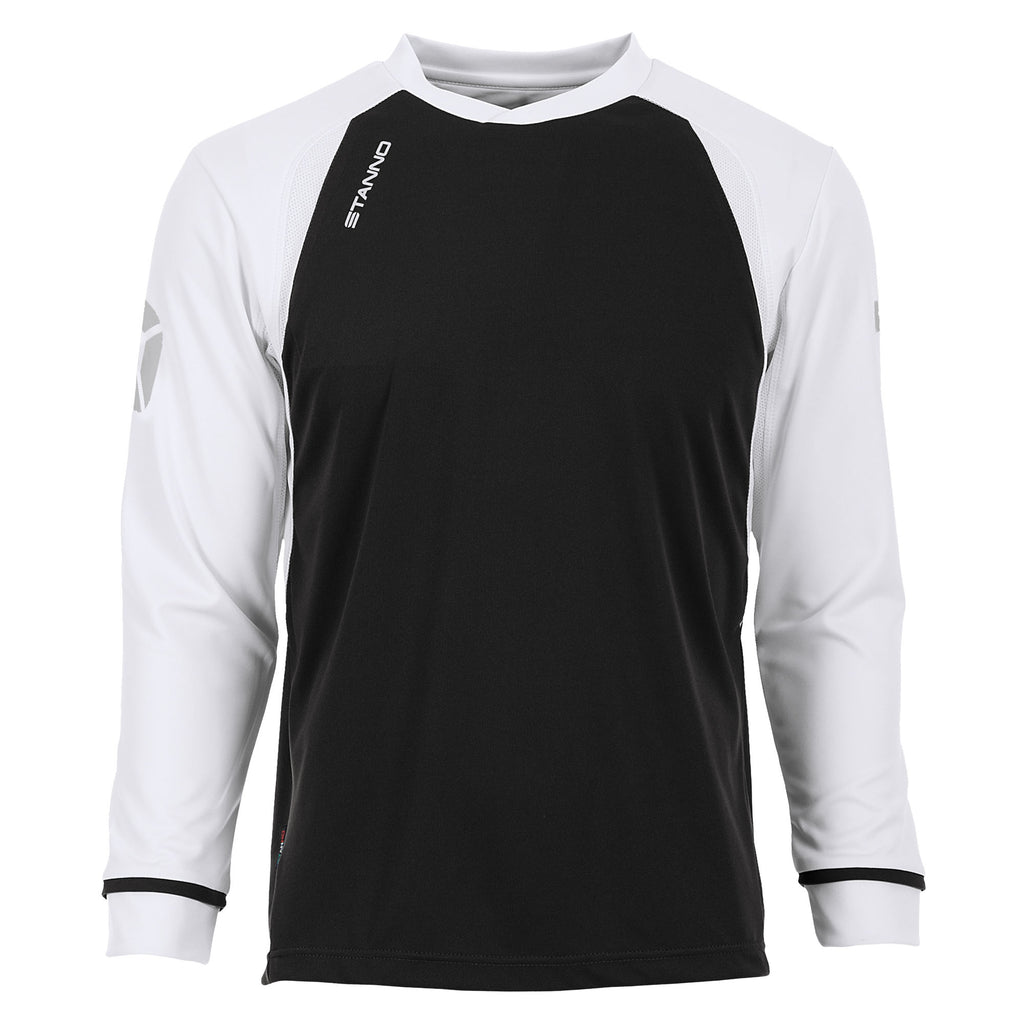Stanno Liga LS Football Shirt (Black/White)