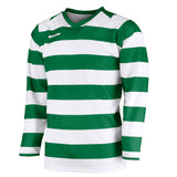 Stanno Lisbon LS Football Shirt (Green/White)