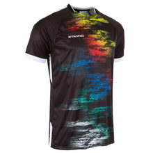 Load image into Gallery viewer, Stanno Holi SS Football Shirt (Black/Multi)