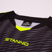 Load image into Gallery viewer, Stanno Vortex SS Goalkeeper Shirt (Black/ Neon Yellow)