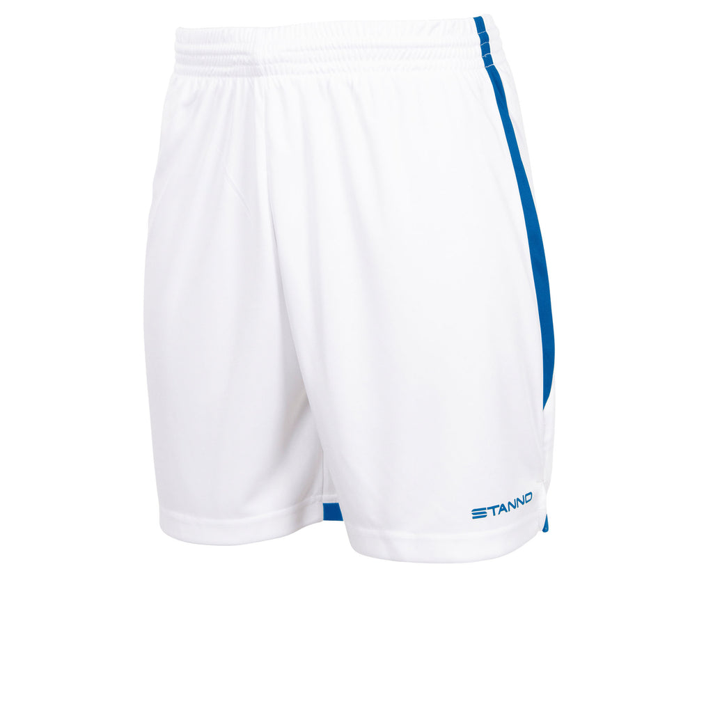 Stanno Focus Football Shorts (White/Royal)