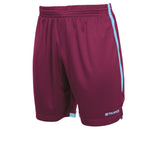 Stanno Focus Football Shorts (Maroon/Sky Blue)