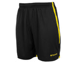 Stanno Focus Football Shorts (Black/Yellow)