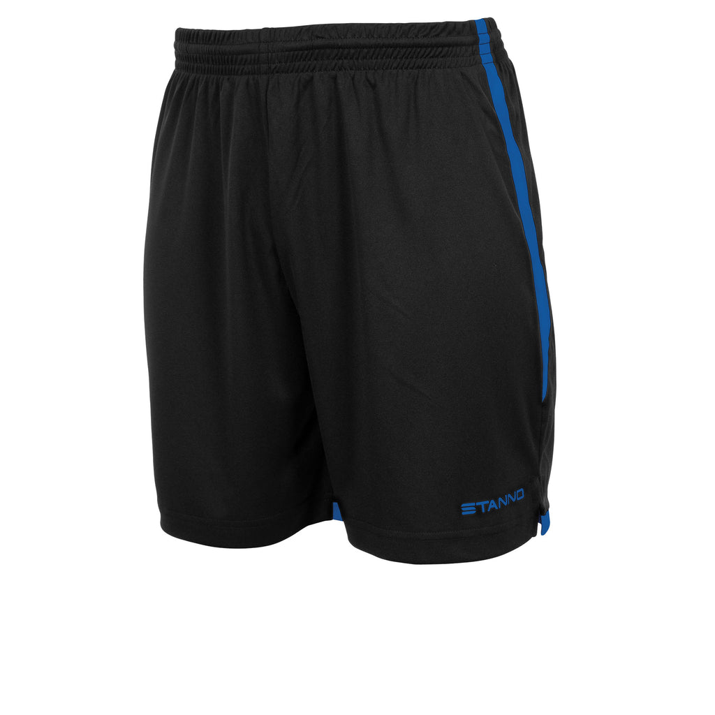 Stanno Focus Football Shorts (Black/Royal)