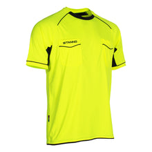 Load image into Gallery viewer, Stanno Bergamo SS Referee Shirt (Neon Yellow/Black)