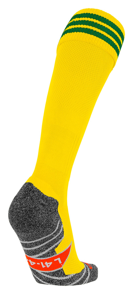 Stanno Ring Football Sock (Yellow/Green)