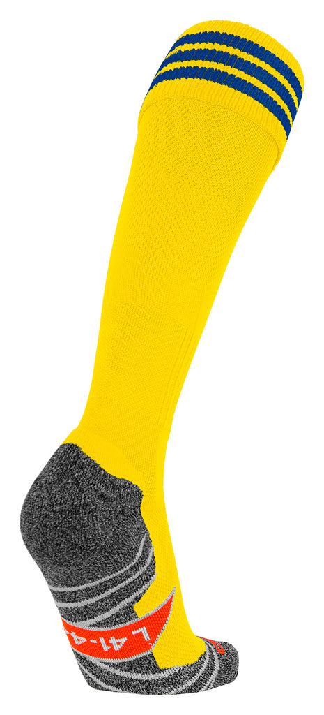 Stanno Ring Football Sock (Yellow/Royal)