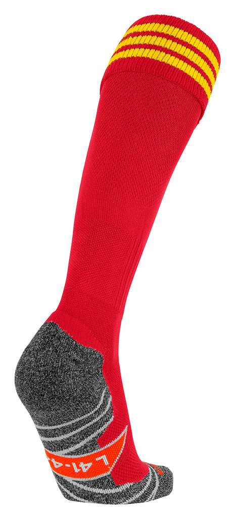 Stanno Ring Football Sock (Red/Yellow)