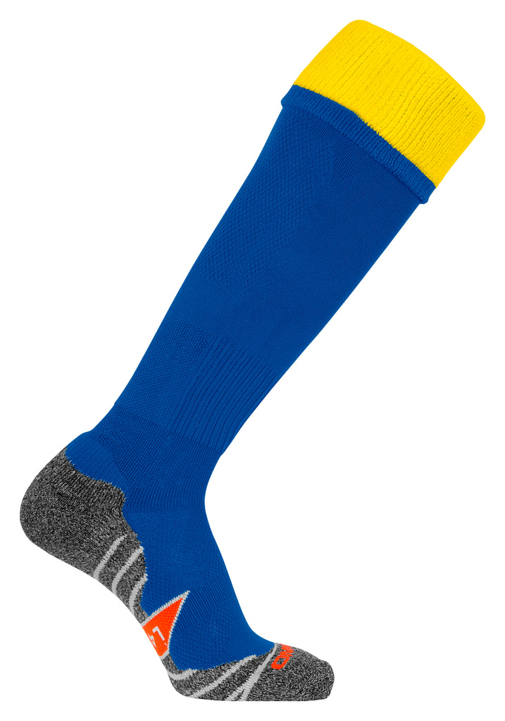 Stanno Combi Football Sock (Royal/Yellow)