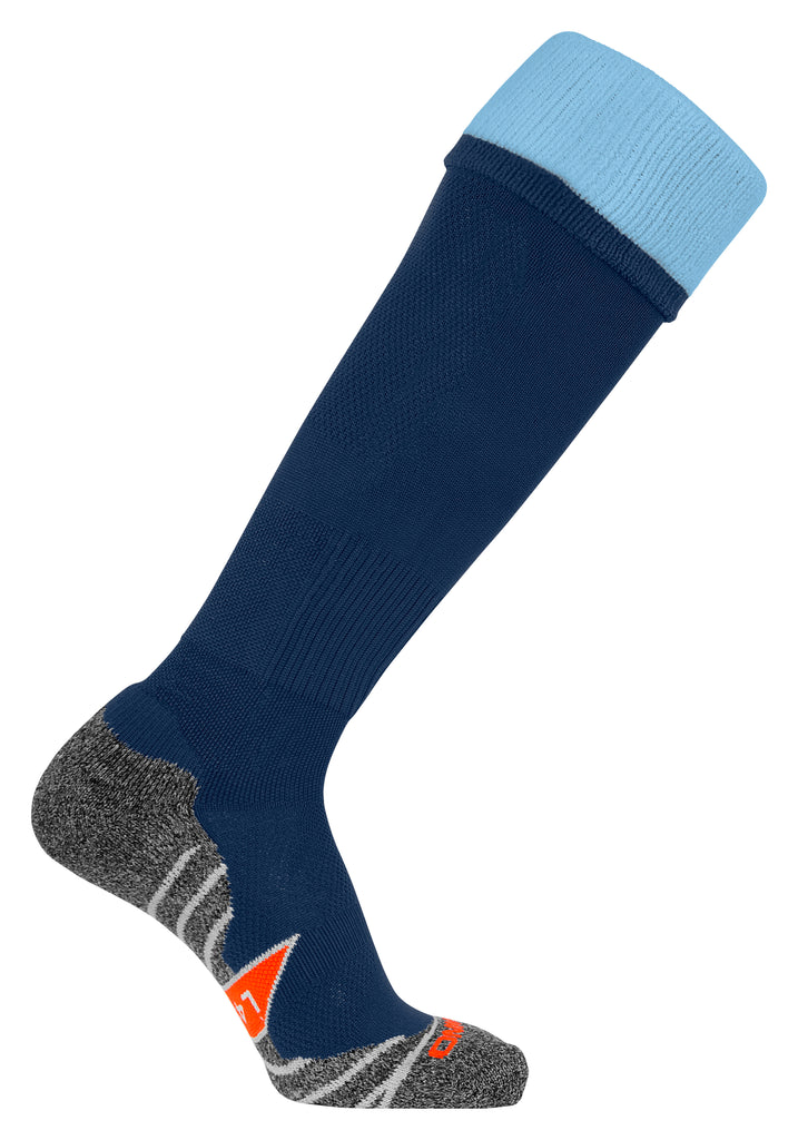 Stanno Combi Football Sock (Navy/Sky Blue)