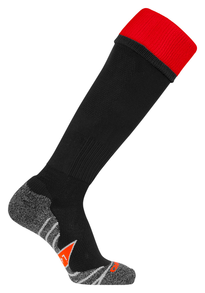 Stanno Combi Football Sock (Black/Red)