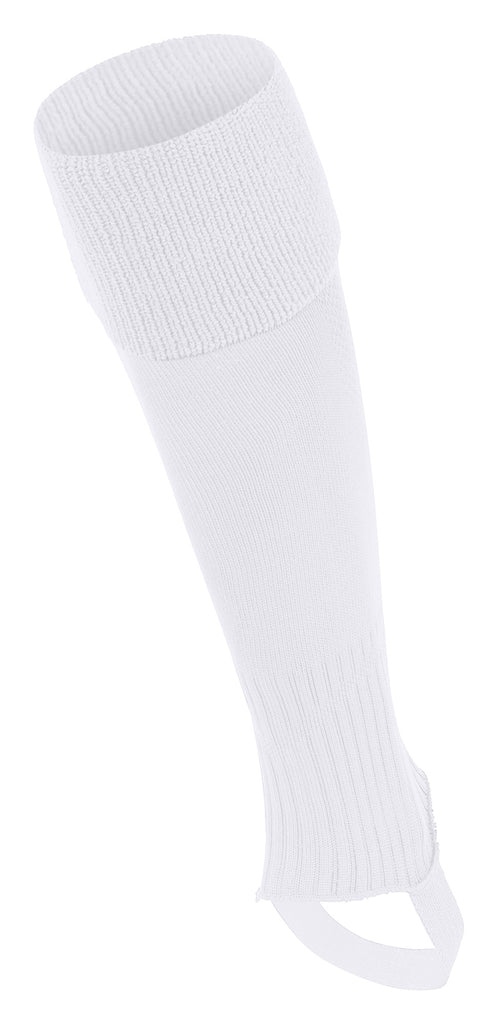 Stanno Uni Footless Football Sock (White)