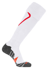 Load image into Gallery viewer, Stanno Forza Football Sock (White/Red)