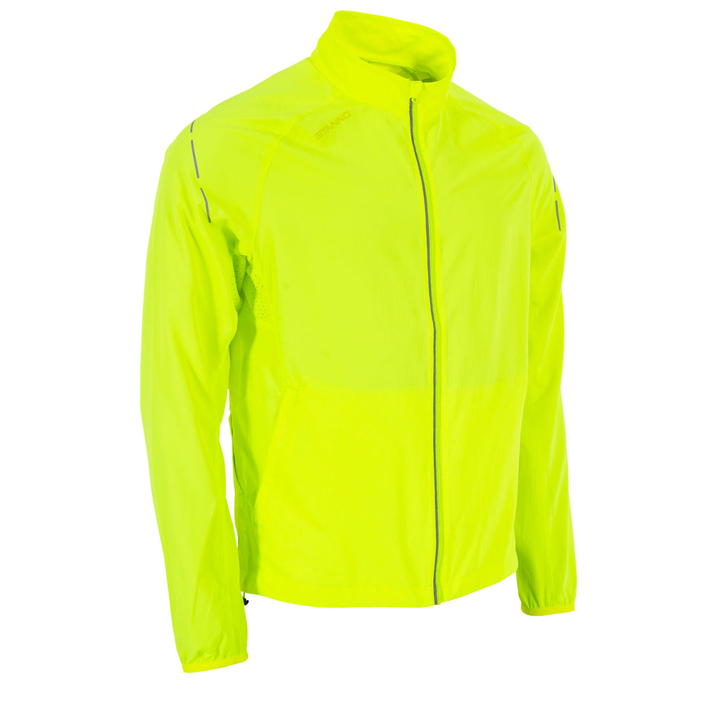Stanno Functionals Running Jacket (Neon Yellow)
