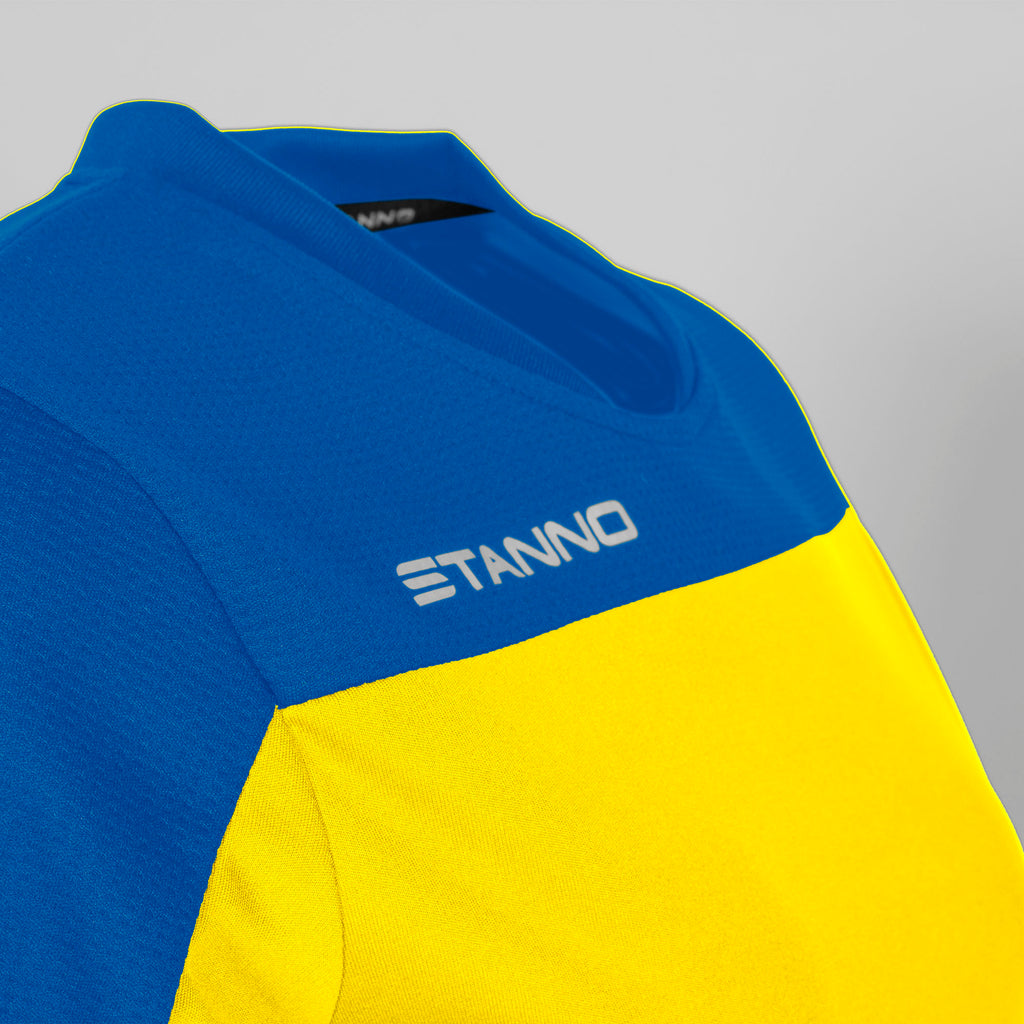 Stanno Womens Pride Training T-Shirt (Yellow/Royal)