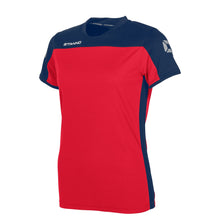 Load image into Gallery viewer, Stanno Womens Pride Training T-Shirt (Red/Navy)