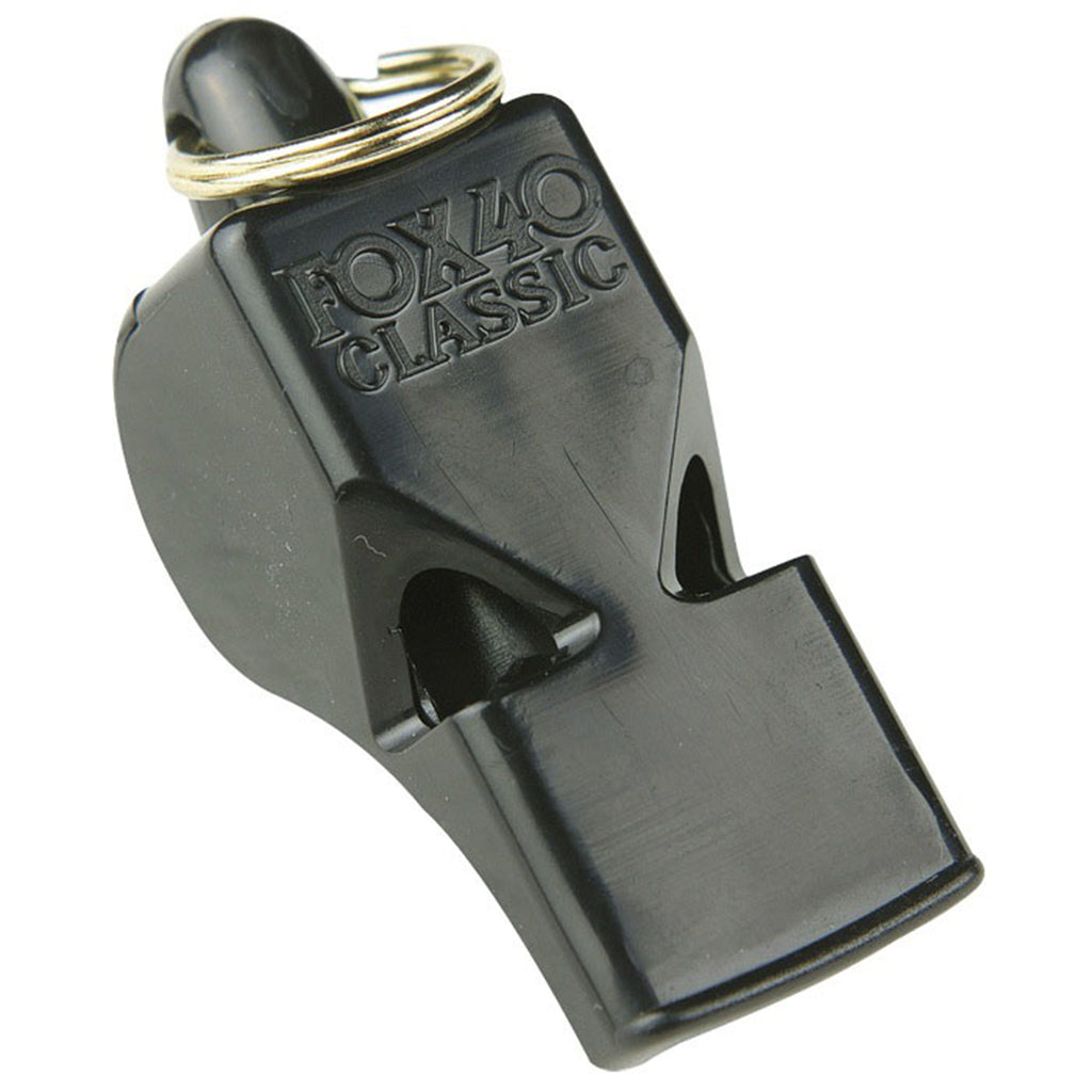 Stanno Fox 40 Classic Referee Whistle (Black)