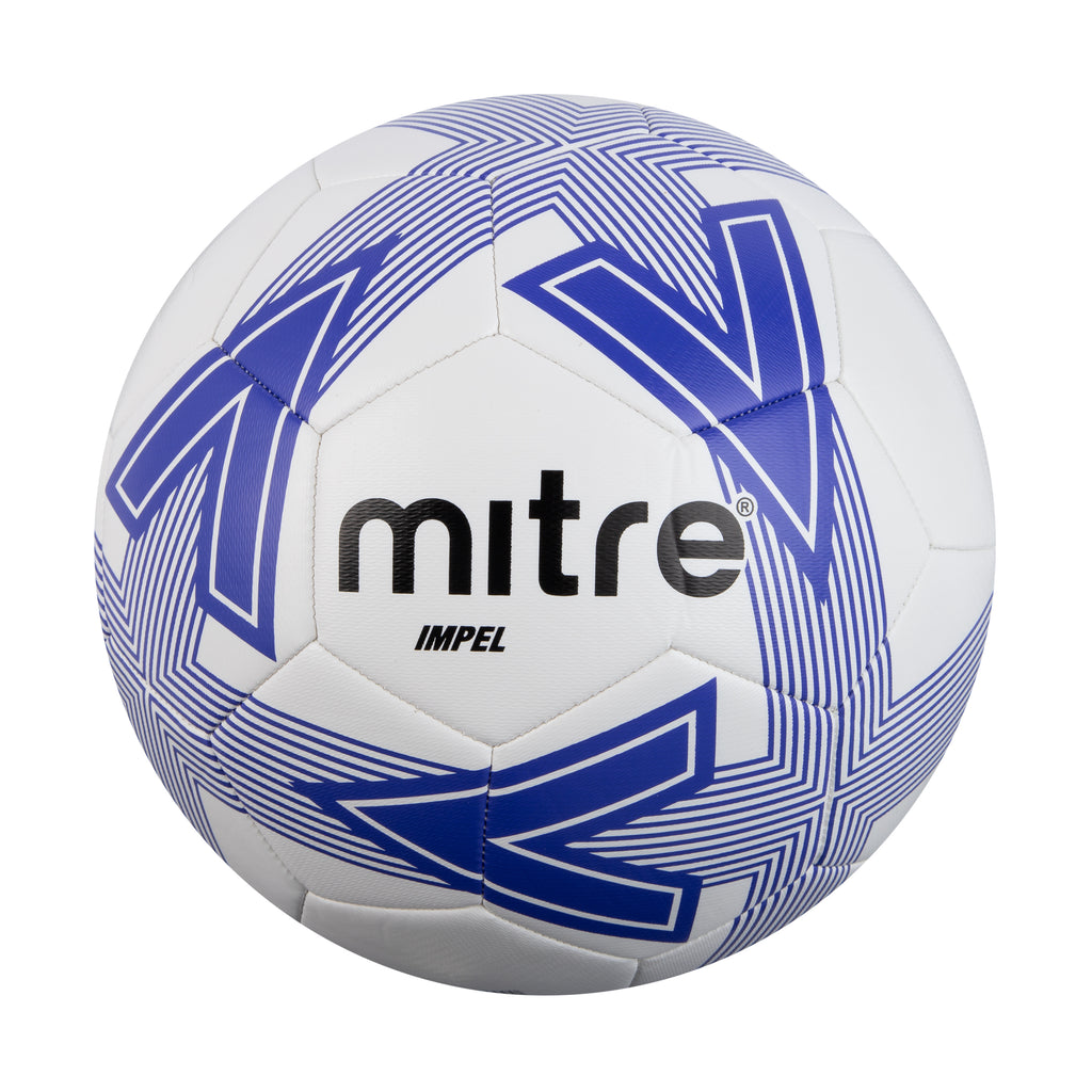 Mitre Impel Training Football (White/Dazzling Blue/Black)