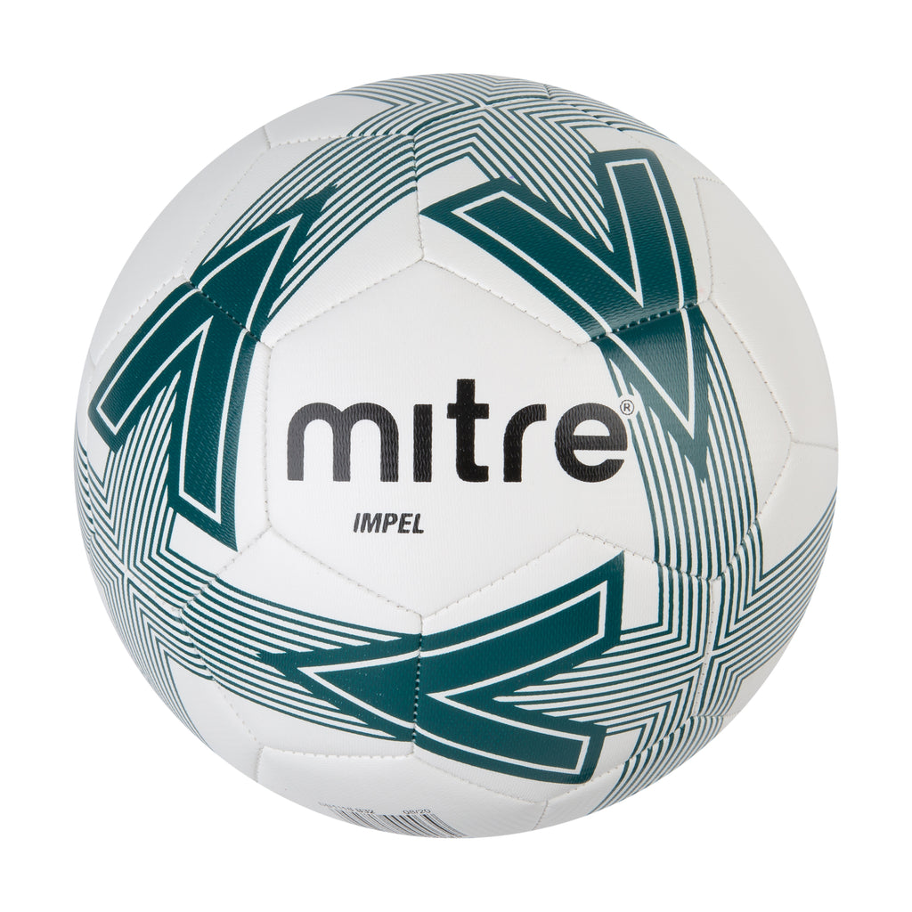 Mitre Impel Training Football (White/Pitch Green/Black)