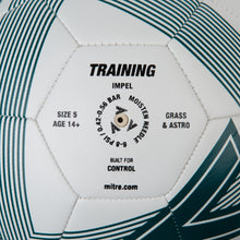 Load image into Gallery viewer, Mitre Impel Training Football (White/Pitch Green/Black)