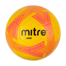 Load image into Gallery viewer, Mitre Impel Training Football (Yellow/Tangerine/Black)