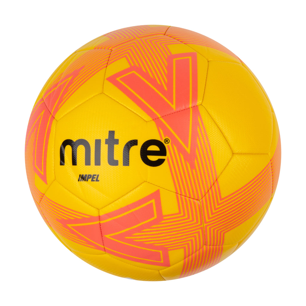 Mitre Impel Training Football (Yellow/Tangerine/Black)