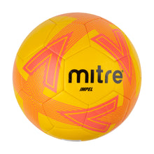 Load image into Gallery viewer, Mitre Impel Training Football (Yellow/Tangerine/Black)