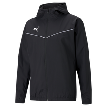 Load image into Gallery viewer, Puma Team Rise Training All Weather Jacket – (Black/White)