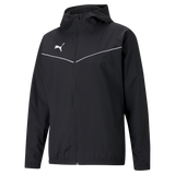 Puma Team Rise Training All Weather Jacket – (Black/White)
