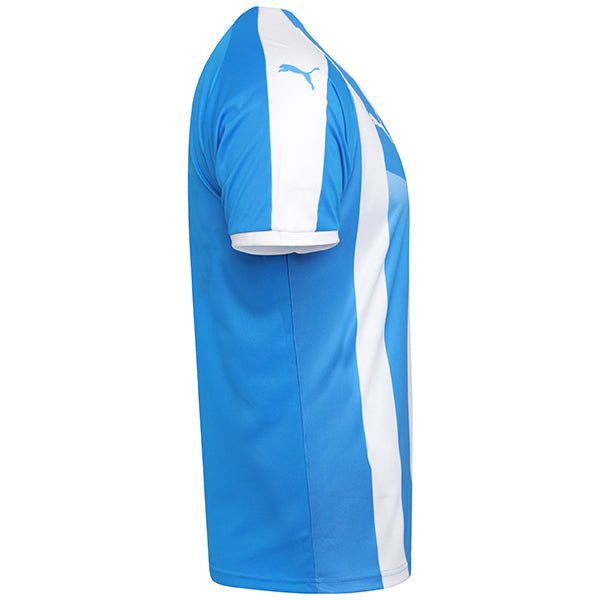 Puma Liga Striped Football Shirt (Electric Blue/White)
