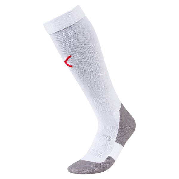 Puma Liga Core Football Sock (White/Red)