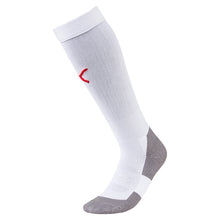 Load image into Gallery viewer, Puma Liga Core Football Sock (White/Red)