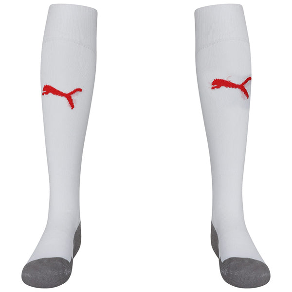 Puma Liga Core Football Sock (White/Red)