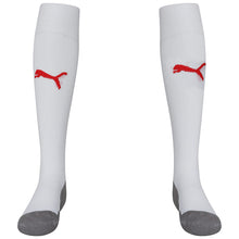 Load image into Gallery viewer, Puma Liga Core Football Sock (White/Red)