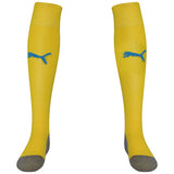 Puma Liga Core Football Sock (Cyber Yellow/Electric Blue)