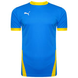 Puma Goal Football Shirt (Electric Blue/Cyber Yellow)